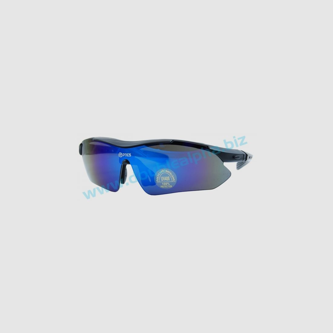 DAA SCHUTZBRILLE MODELL ALPHA SCHWARZ / ROT, Bild 2 von 4