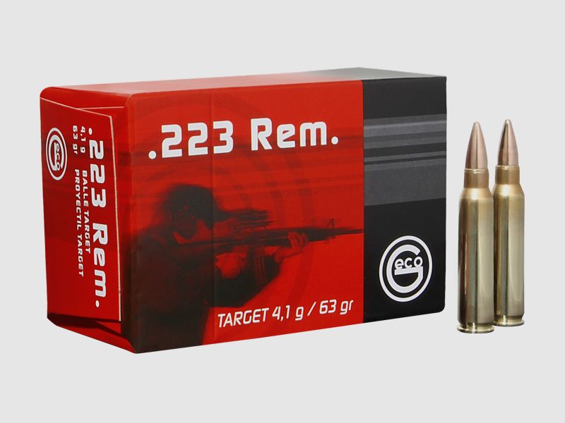 GECO Büchsenpatrone .223 Rem. Target VM 4,1g/63gr