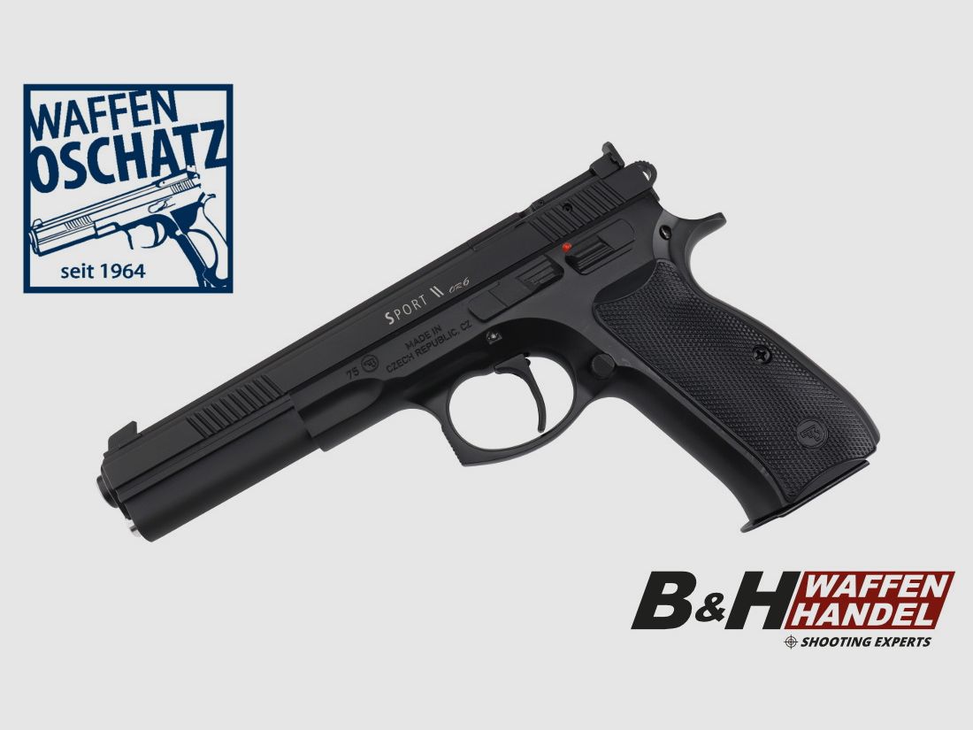  Waffen Oschatz CZ75 Sport II OR 6" SAO