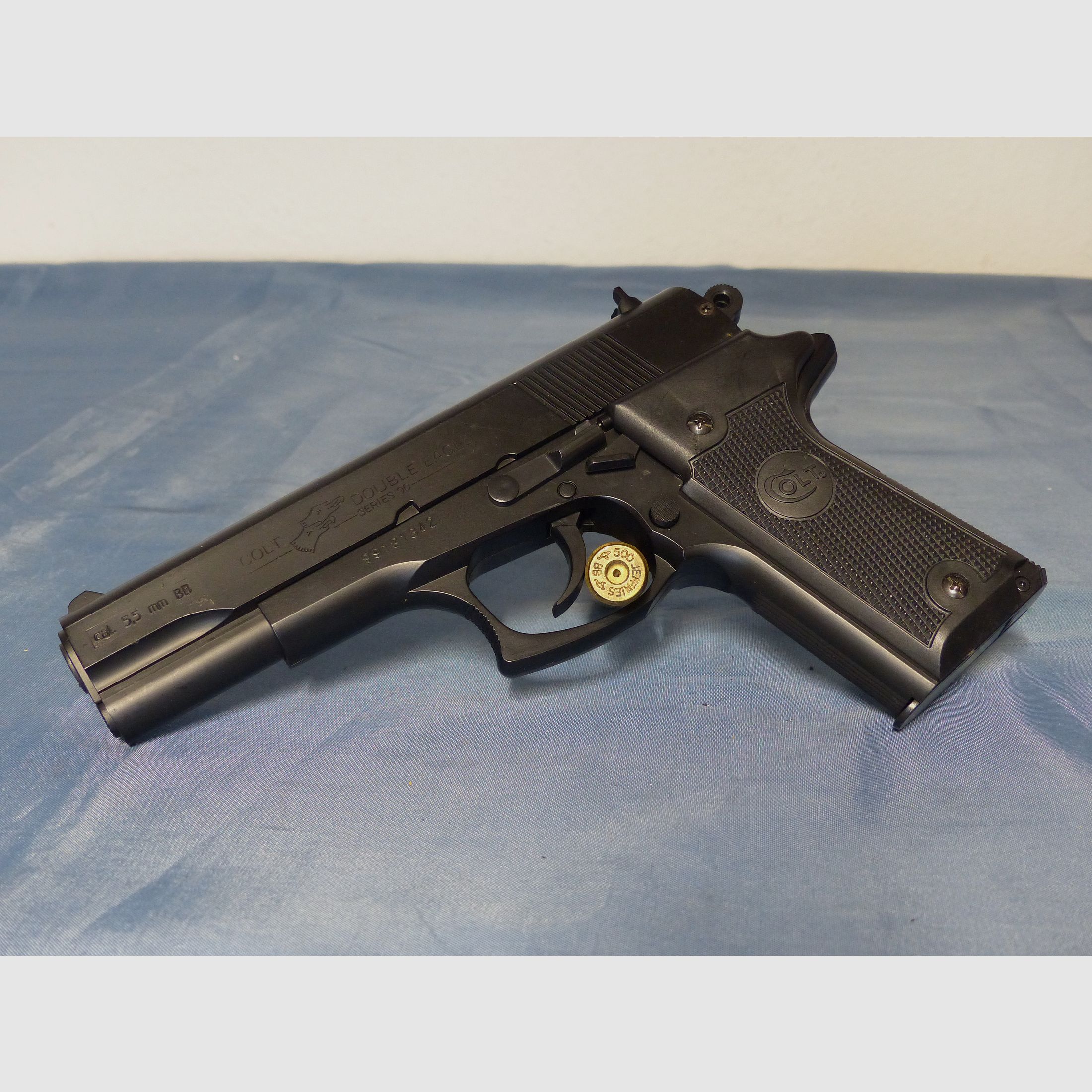 Colt Black Hop Up Type van KWC Soft Air Double Eagle Kal. 5,5mm