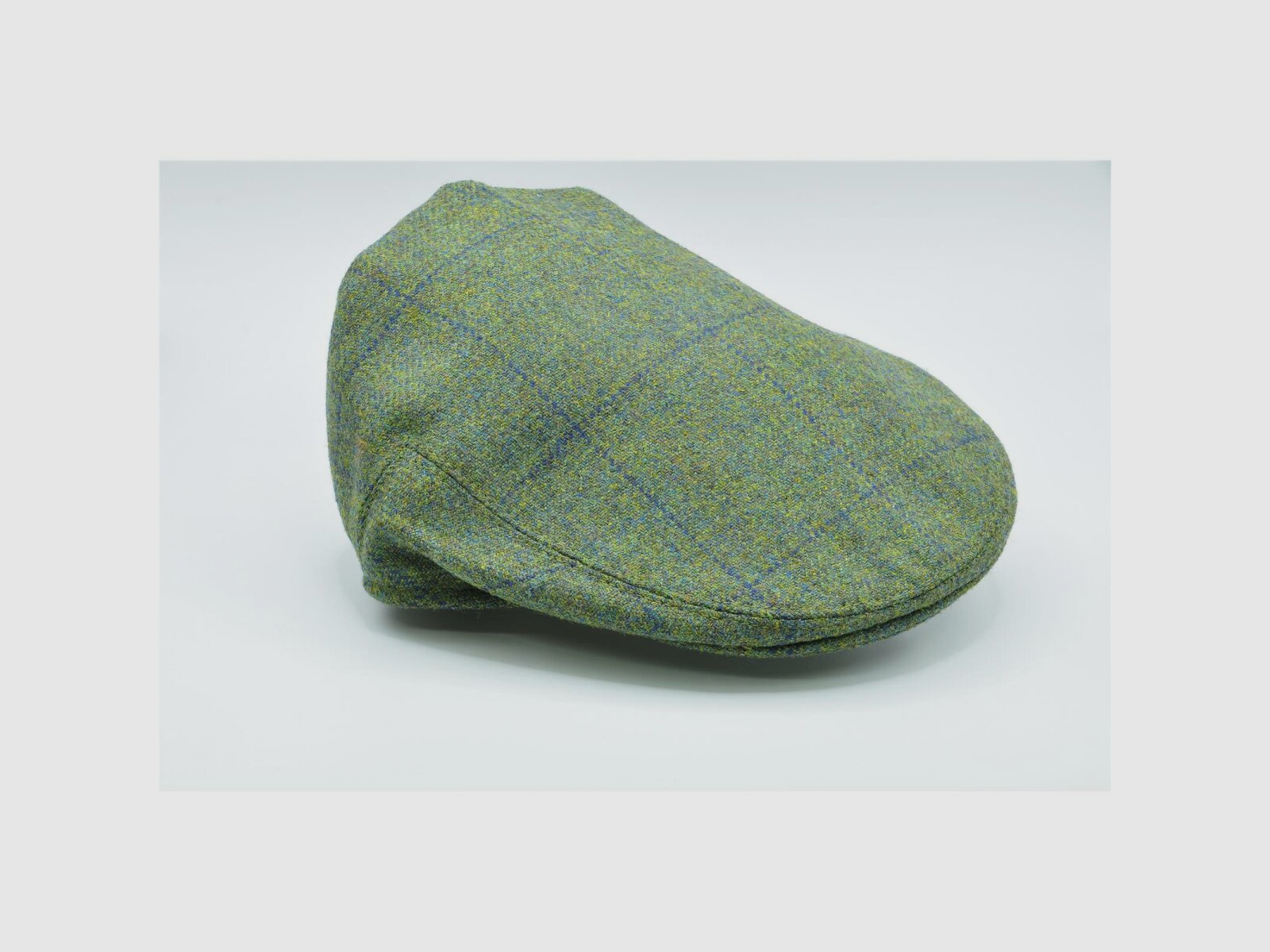 Tweed Cap blauer Streifen