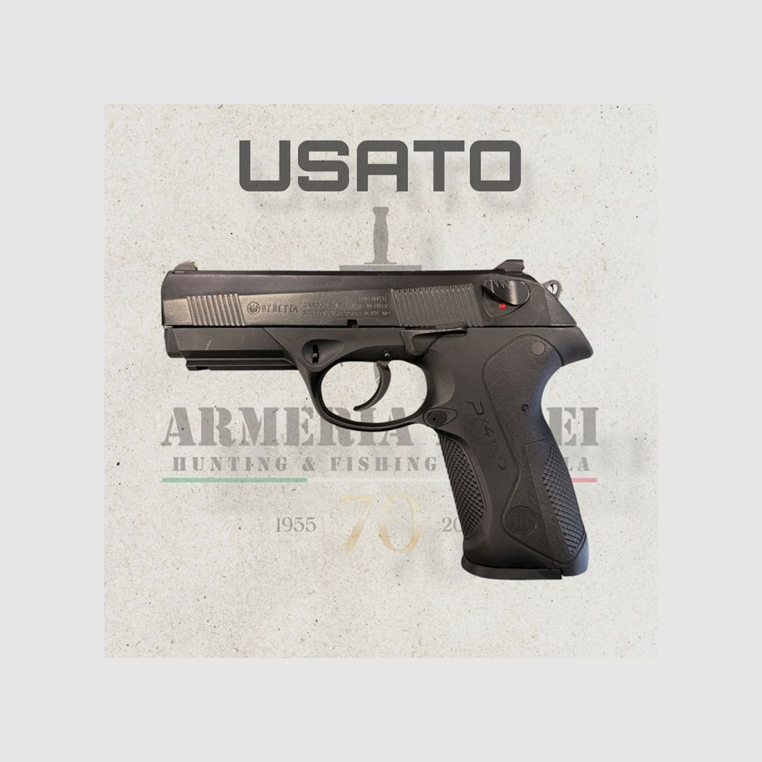 USATO – PISTOLA – BERETTA MOD. PX4 STORM cal. 9×19, immagine 1 di 3