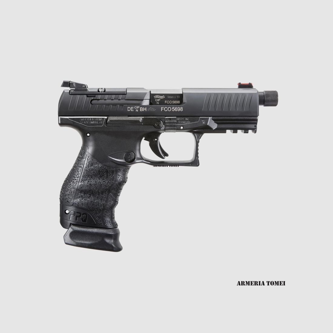 WALTHER SEMIAUTO PPQ Q4 TAC 4.6″ 9X21 (F) +2C