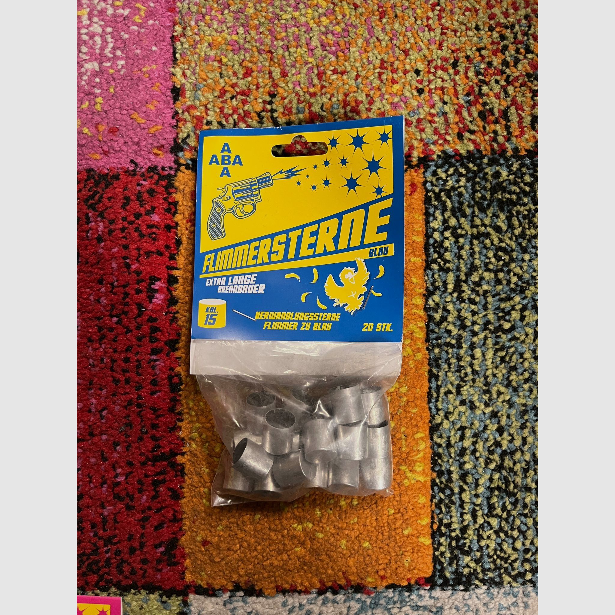 15mm Pyromunition ABA Flimmersterne Blu