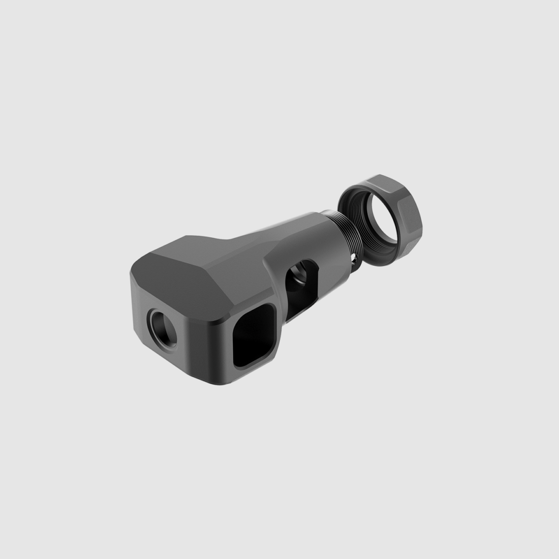 AUDERE HAMMERHEAD™ .338 Muzzle Brake 5/8-24 UNEF, Bild 2 von 5