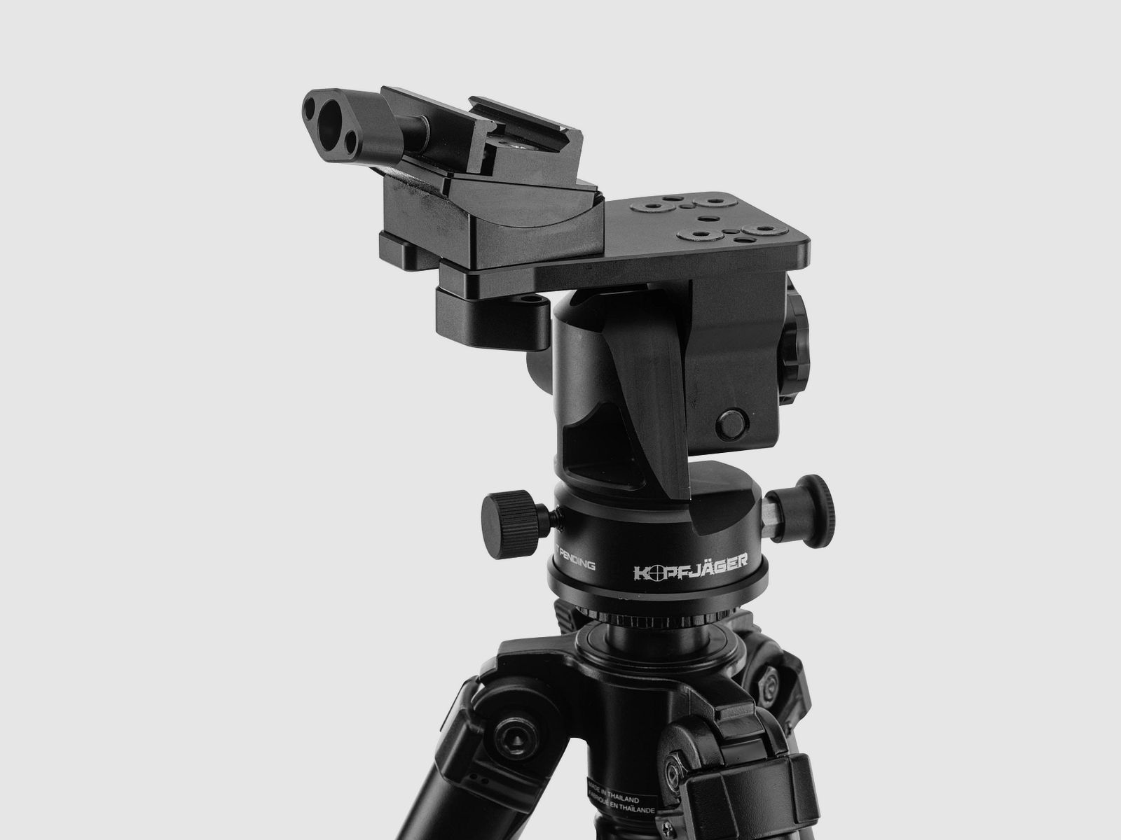 KJI PRECISION Combo K800 Carbon Schießdreibein mit Reaper Rail Picatinny, Bild 10 von 18