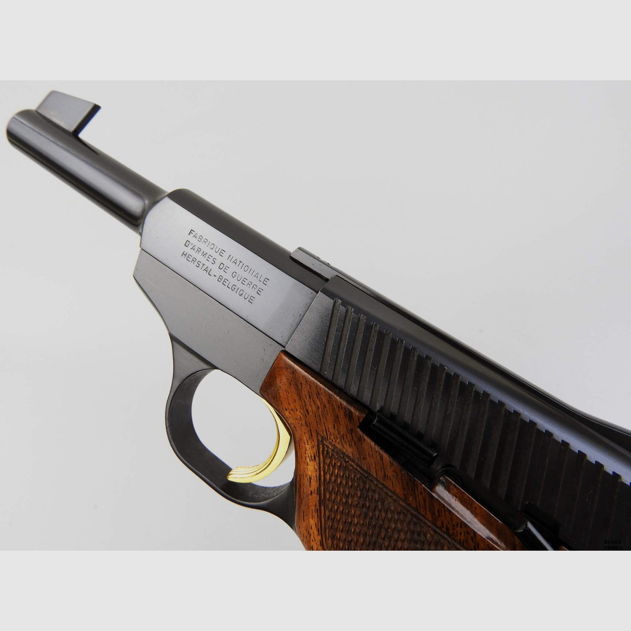 Pistool F.N. mod. Browning Challenger kal. 22 l.r. matr. 27664, afbeelding 6 van 13