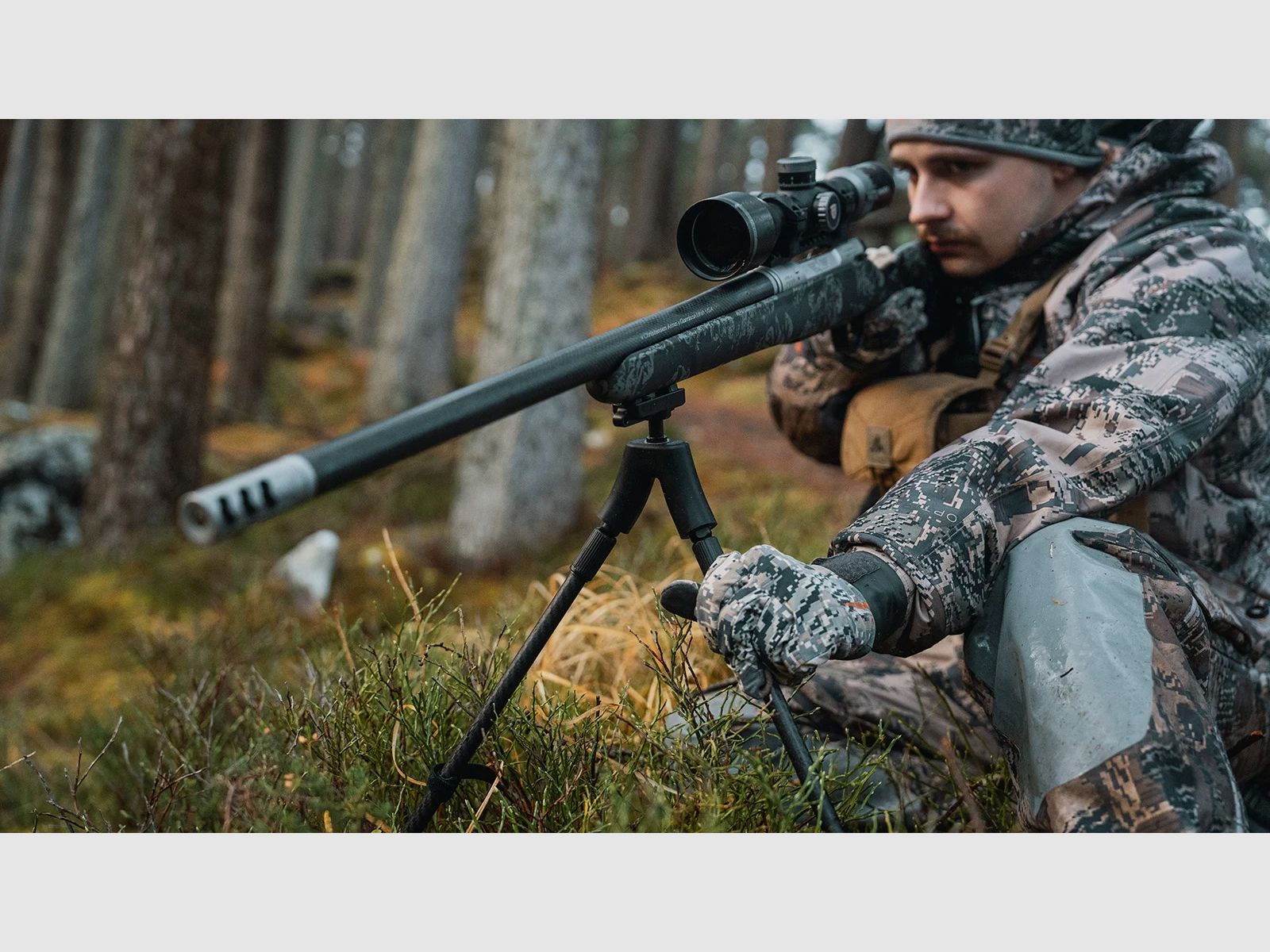Spartan SpringBok Zweibein mit Classic Rifle Adapter – MagnaSwitch™