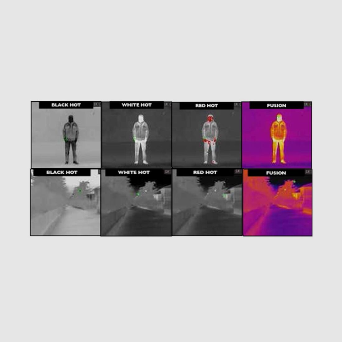 KONUS Visor térmico Konus 0,6-2,4 Monóculo térmico