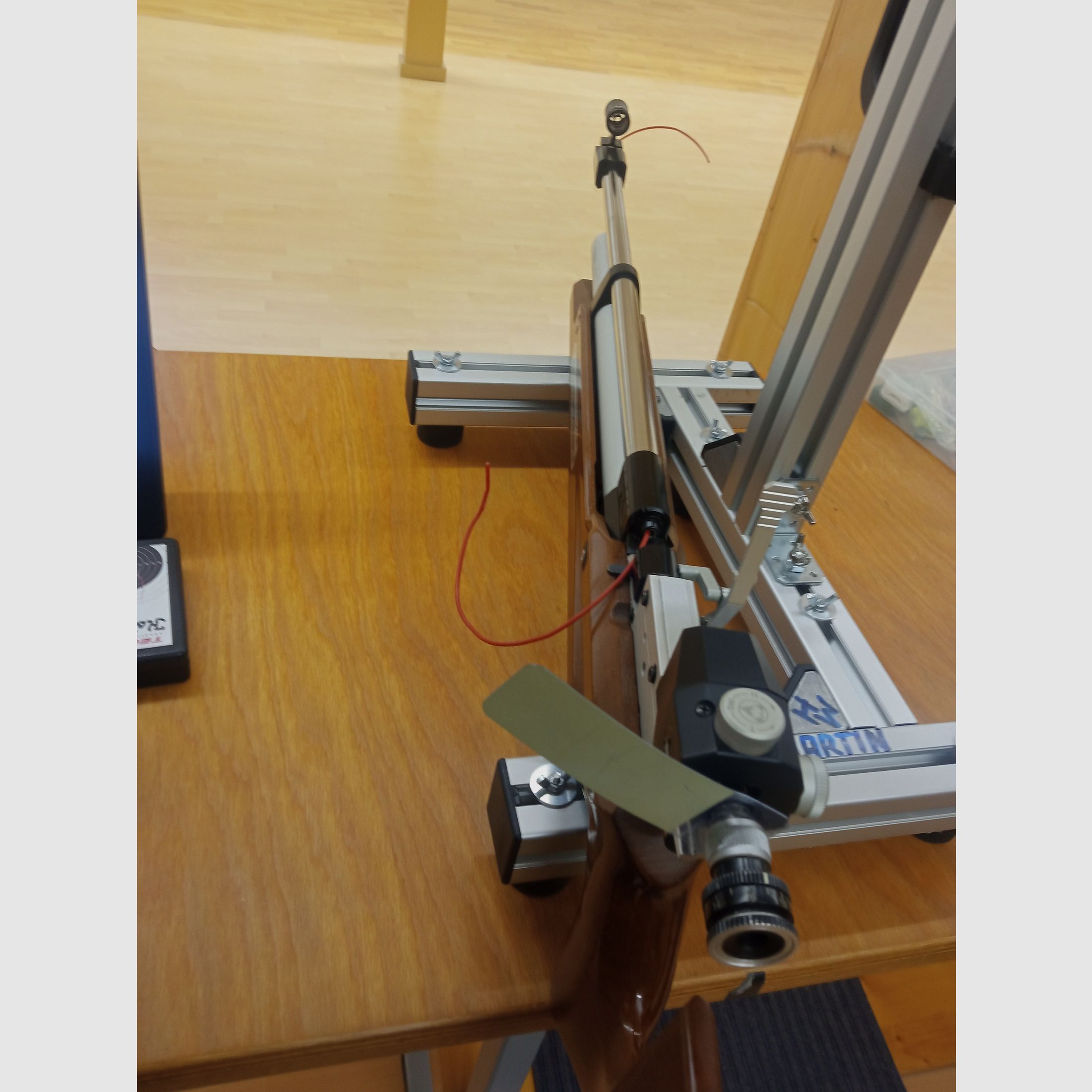 Used air rifle FWB 700 wood.