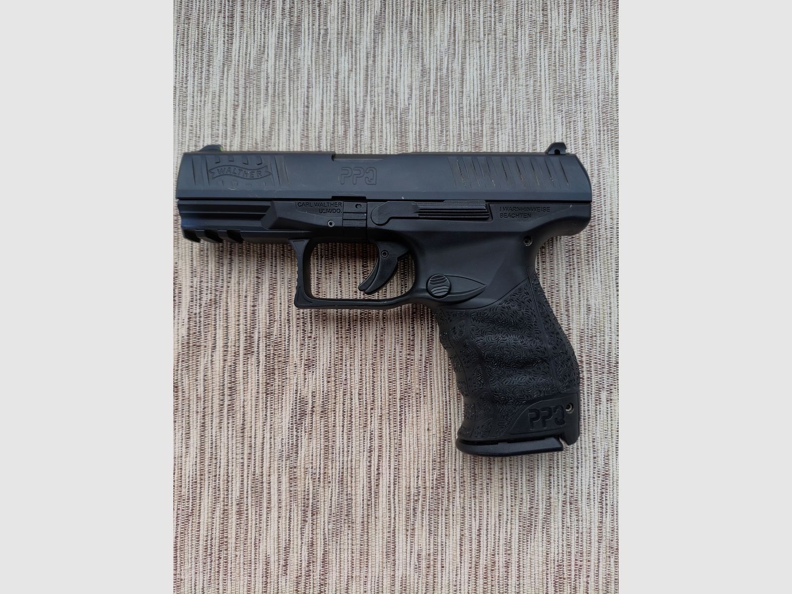 Walther PPQ M2 9x19 FCE****, top Zustand, 500+ Munition + volles Zubehör-Paket!