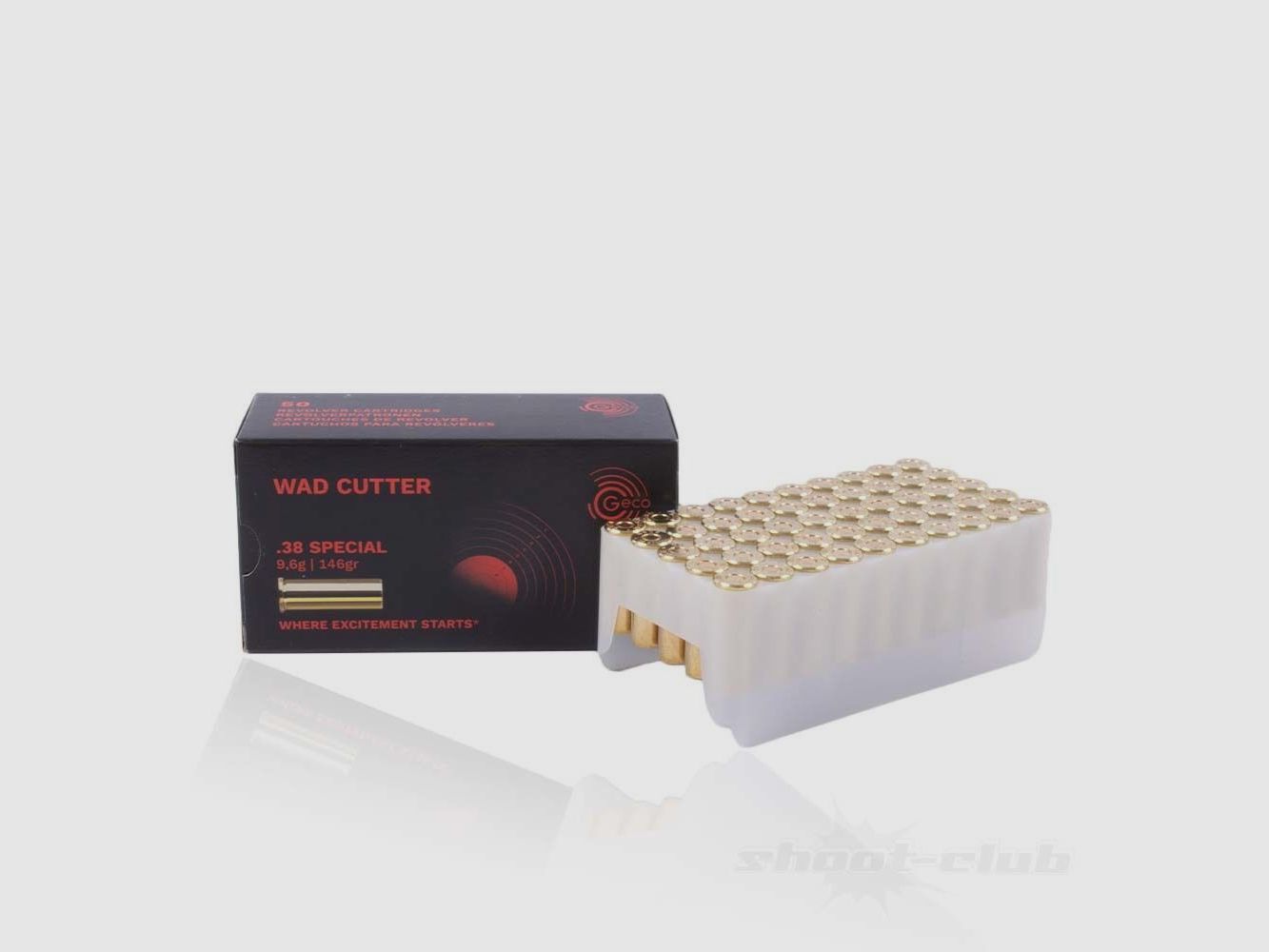 Geco GECO Wad Cutter .38 Special