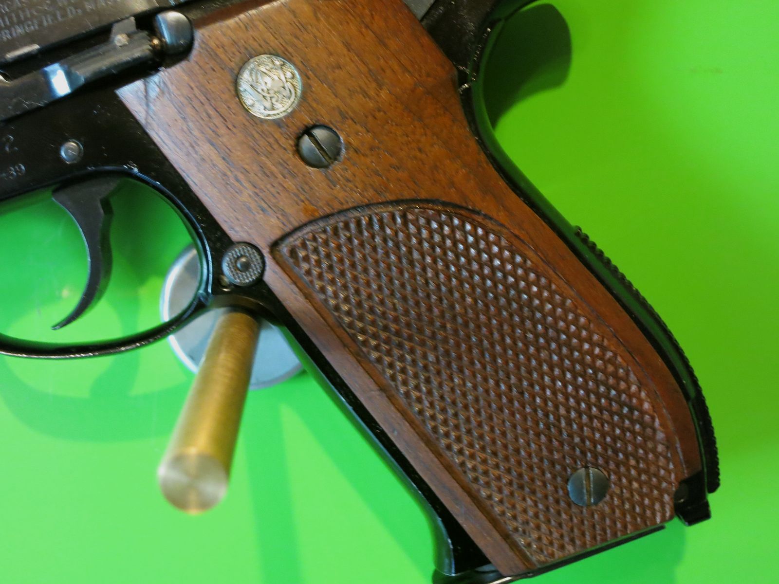 Smith & Wesson Model 39, 9 mm Para -CTG-, 1911er, Sportpistole       #56-