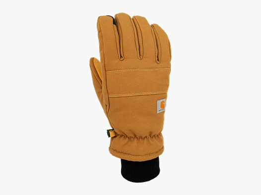 Carhartt Insulated Duck Touch-Sensitive Knit Cuff Glove Men Carhartt Brown L