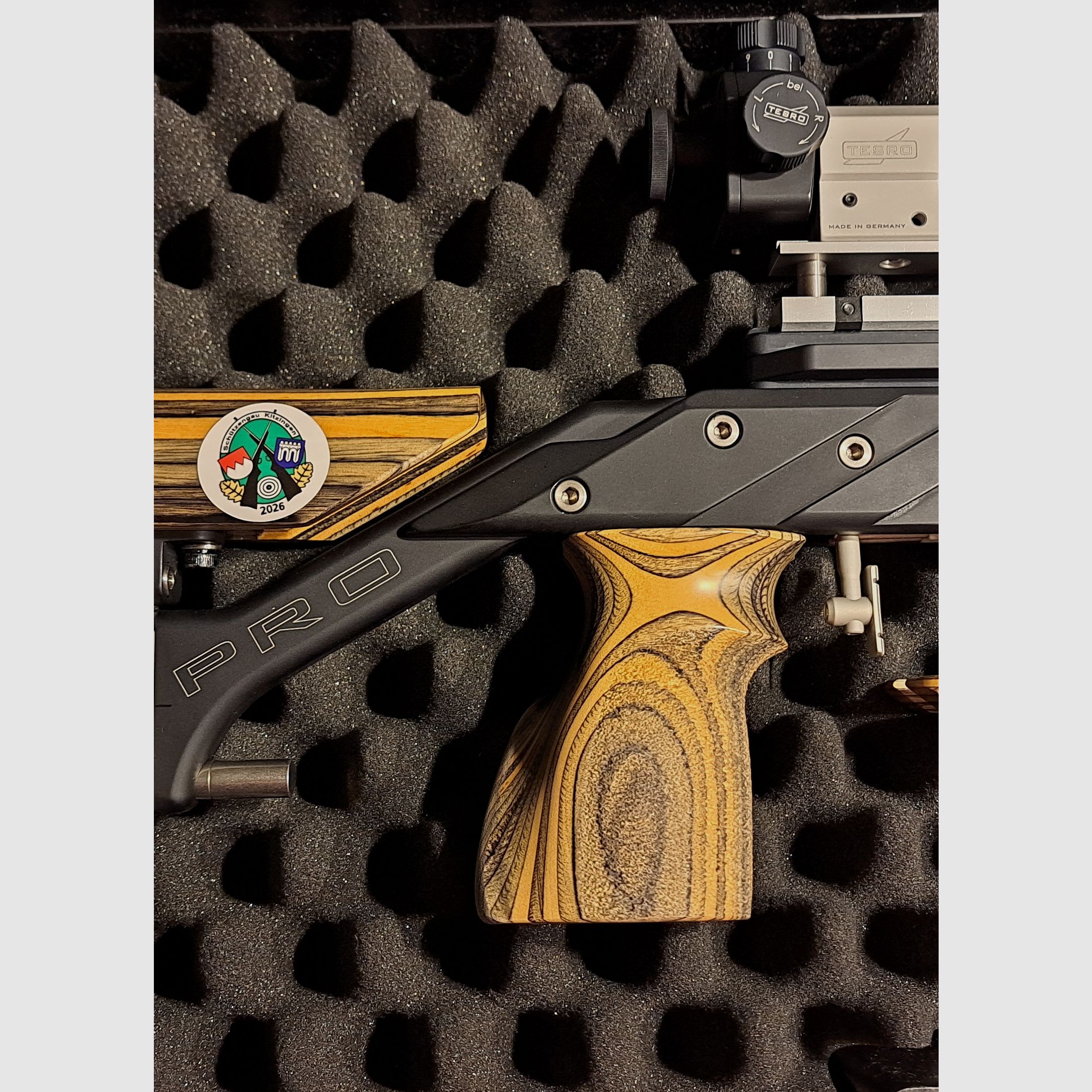 Tesro Match-luchtgeweer RS100 PRO met accessoires