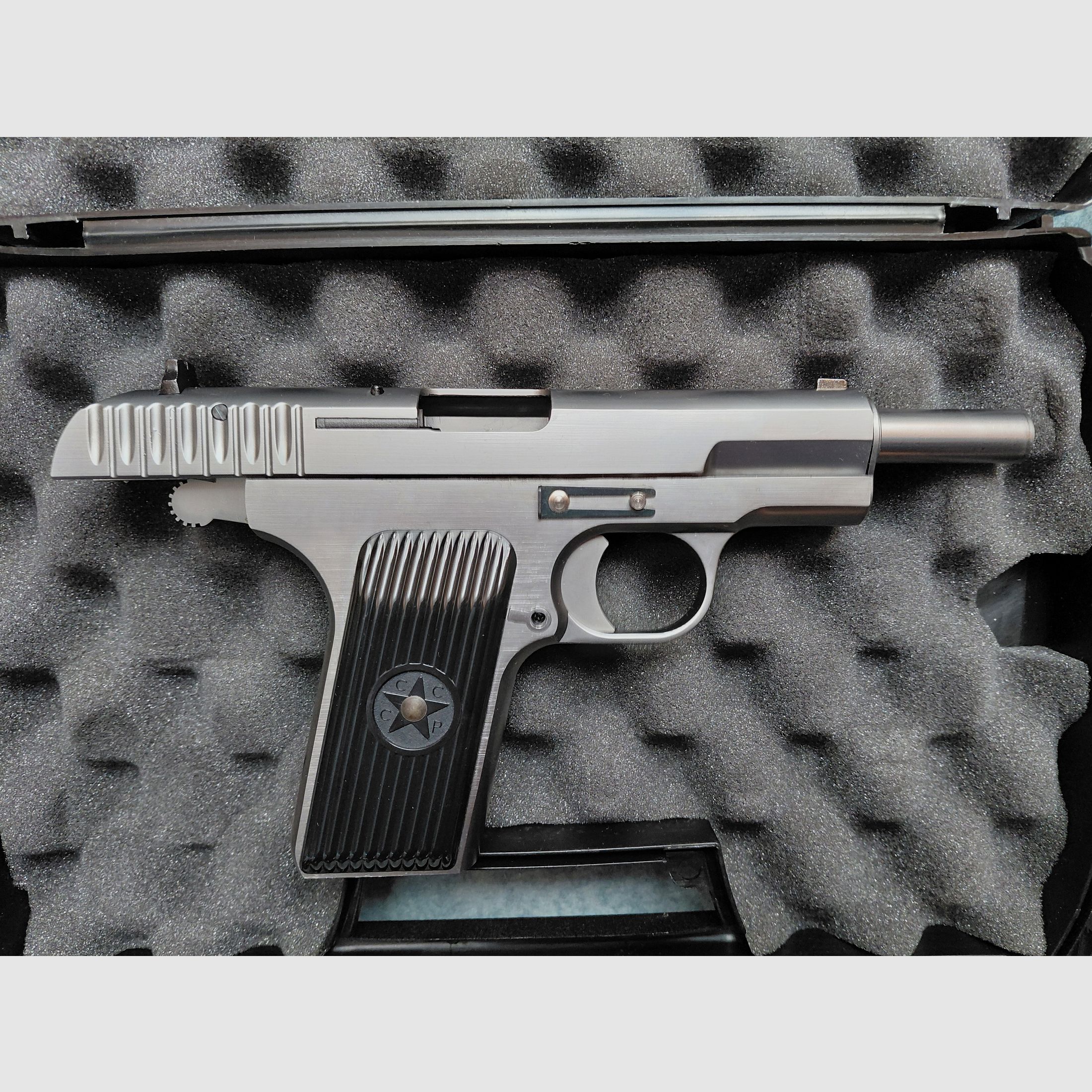 Softair-SET TT-33 Vollmetall 6mm BB (Sowjetunion, UdSSR, Sowjet, Tokarev, CCCP)
