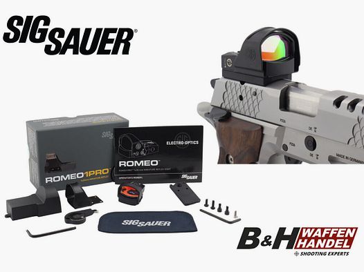 Sig Sauer	 ROMEO 1 PRO mit Adapter für P226 / P220 X-Serie (dt. Produktion)  X-Short | X-Five | X-Six