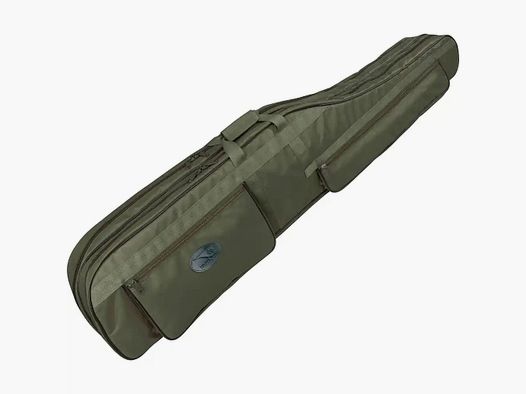 Wald und Forst Doppelfutteral für Langwaffen 140cm grün - Polyester