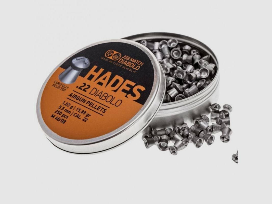JSB PIOMBINI HADES CAL 5,5 - 1,03G 250 PZ, immagine 2 di 3