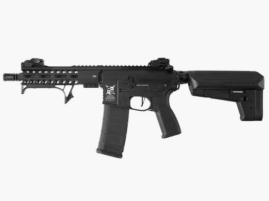 AR15 M-Lok Short ALPHA Vollmetall Delta Armory Schwarz S-AEG Airsoft Gewehr Frei ab 18 Jahren
