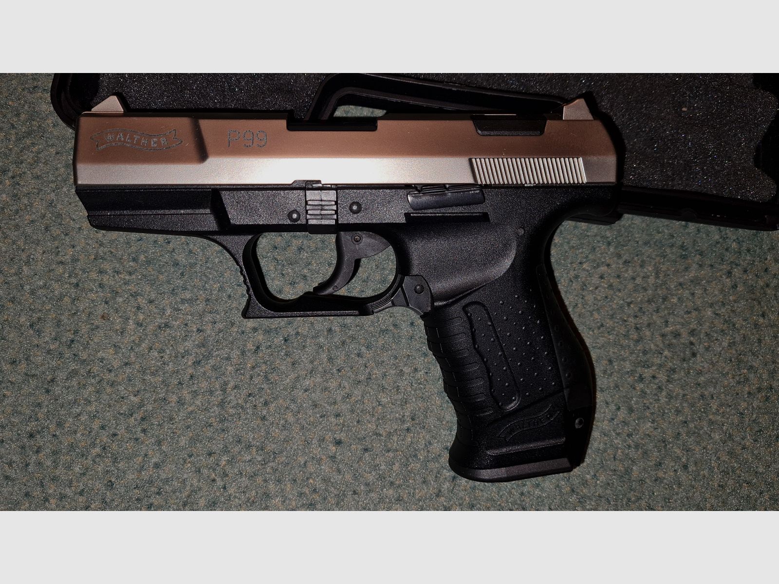 P99 Nickel, 9mm PAK