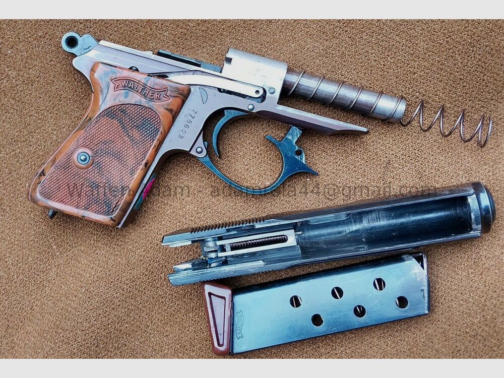 Walther Zella Mehlis PPK 90° Sicherung