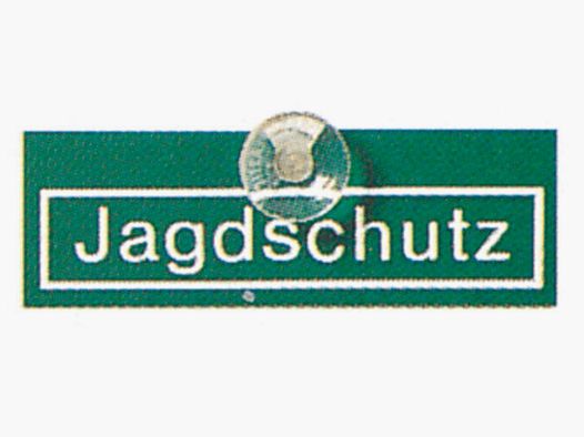 Autoschild Jagdschutz