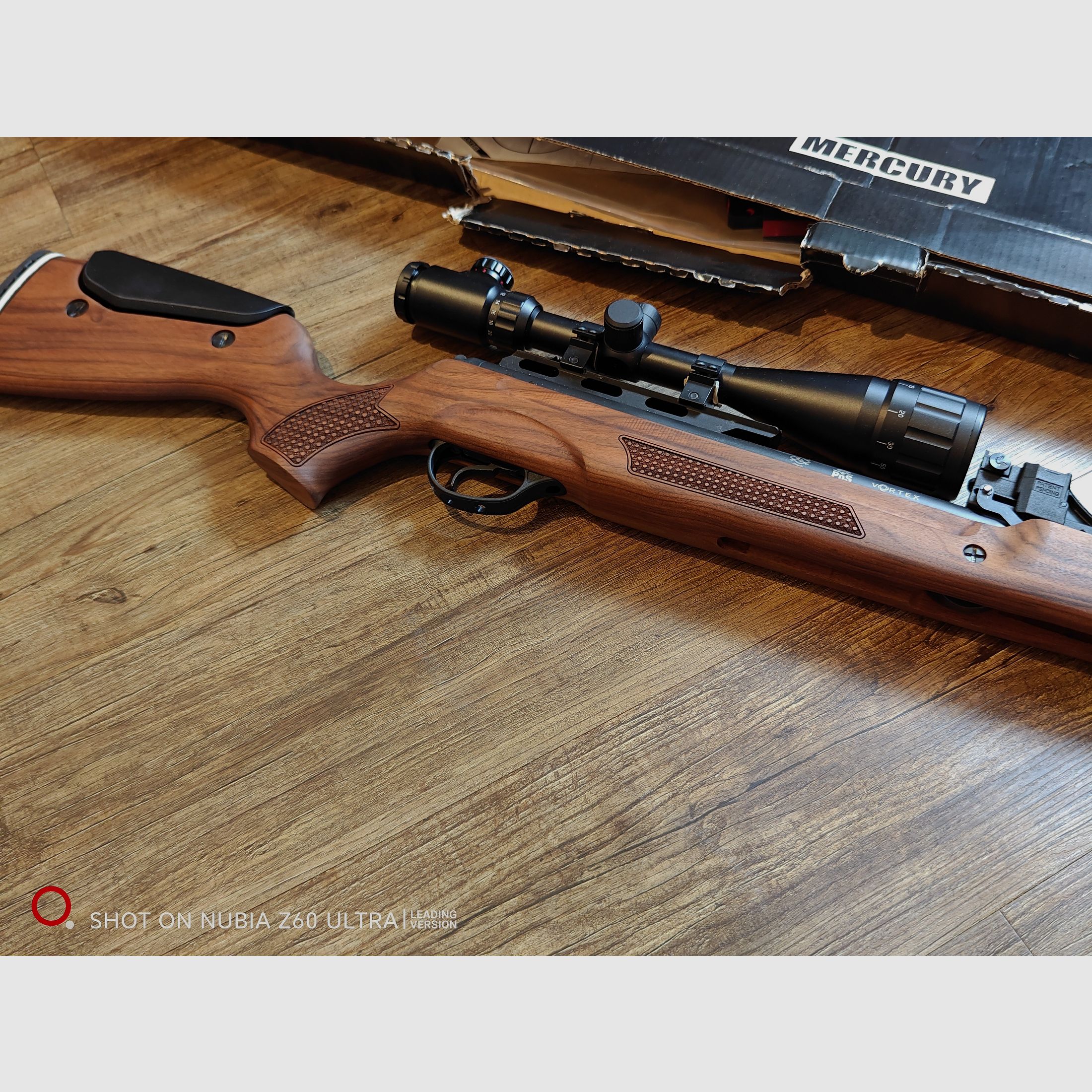 Mercury Air Luftgewehr Speedfire inklusive Zielfernrohr Leutvesier 