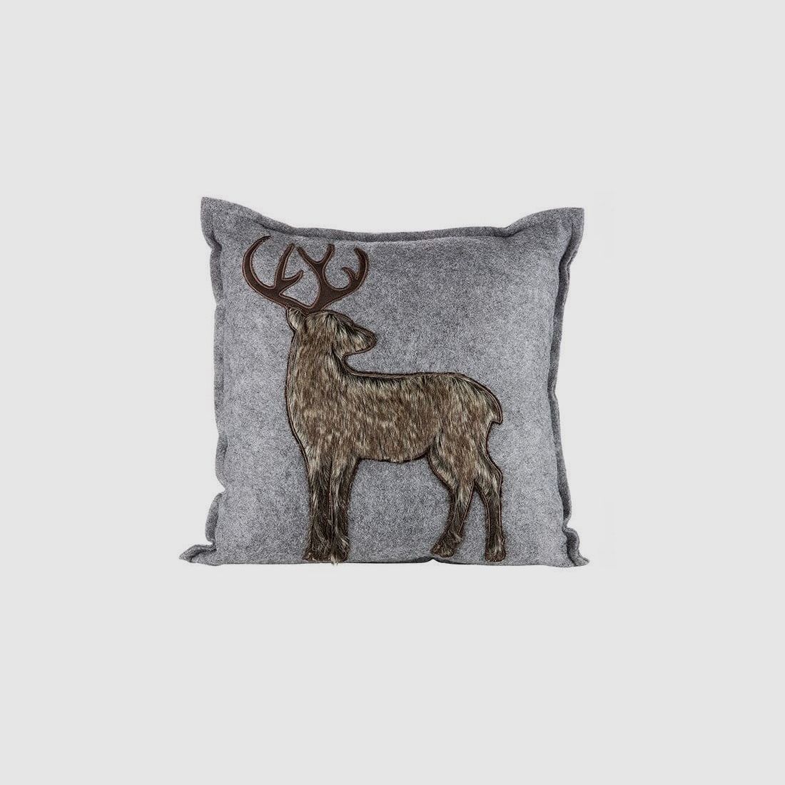 Gilde felt cushion deer plush