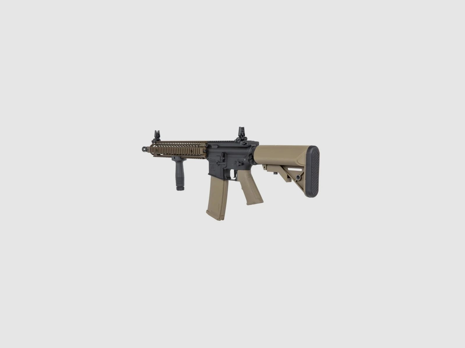 SA Daniel Defense® MK18 Block II (SA-P26 PRIME™ Aster II ETU BLDC™) Rifle Airsoft Libre a partir de 18 – Chaos Bronze -F-