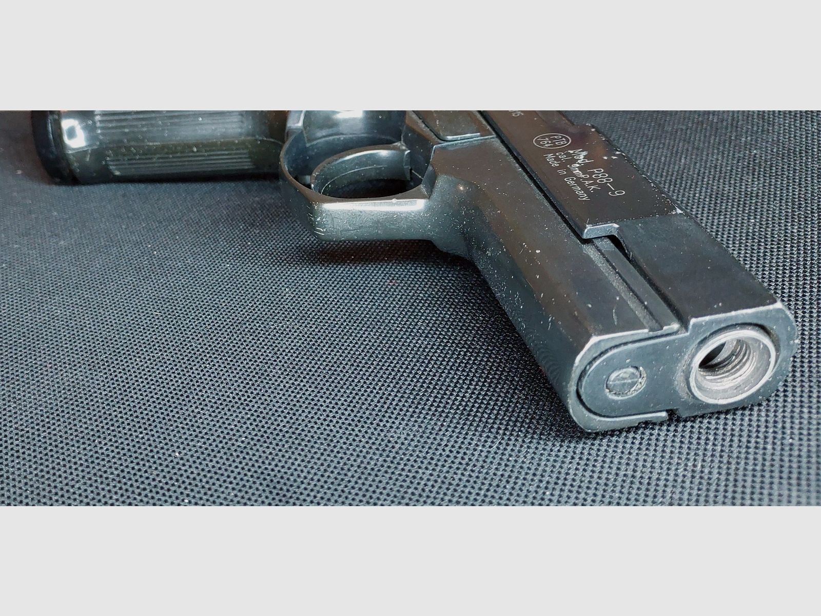 Walther P88-9 (P 88 Compact) blank firing pistol 9mm P.A.K. black (PTB 764)