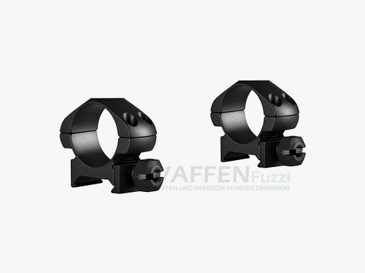 Precision steel mounting rings 1 inch low