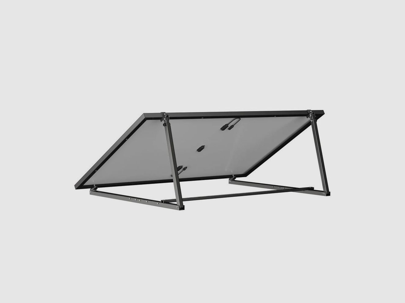 Support für Solarpanel Ecoflow - Boden- oder Wandmontage