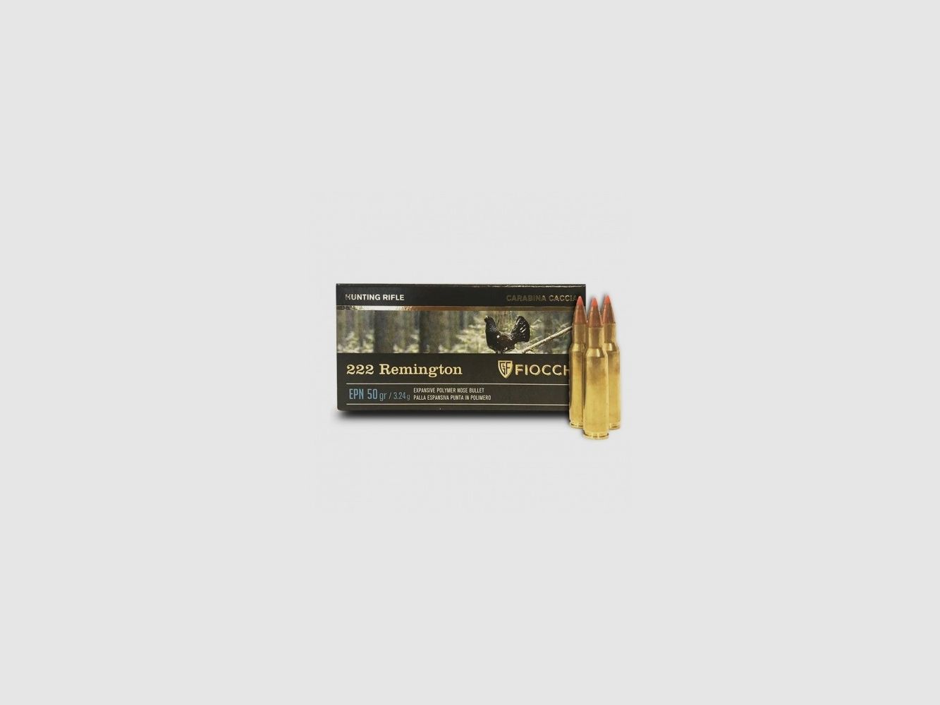 Cartouches Fiocchi cal. Remington EPN 55 gr, image 2 sur 2