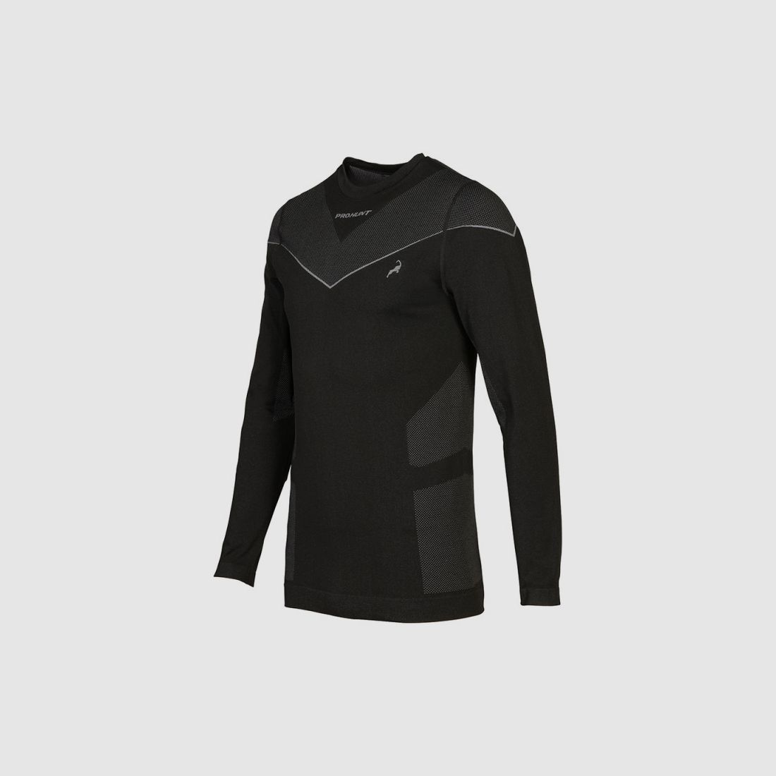 T-SHIRT PROHUNT THERMIQUE LANGARM SCHWARZ, Bild 3 von 4