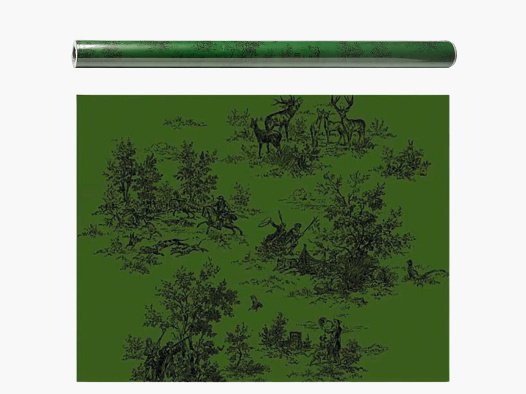 Geschenkpapier mit Jagdmotiven