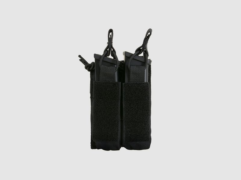 Open top double pistol mag pouch - Black [8FIELDS]
