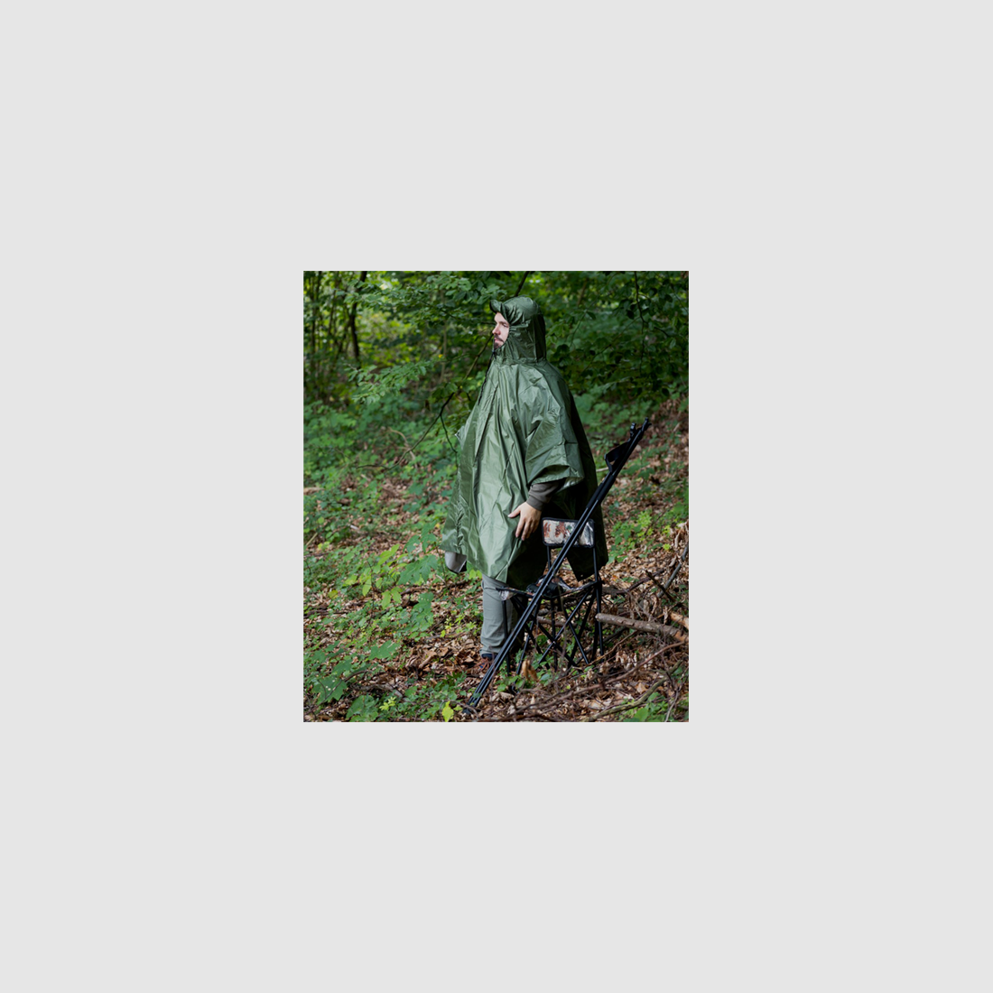 Fritzmann Jacht Poncho Groen, afbeelding 1 van 3
