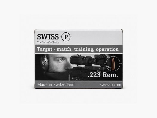 Swiss P Target - .223 Rem. - 69 grs.