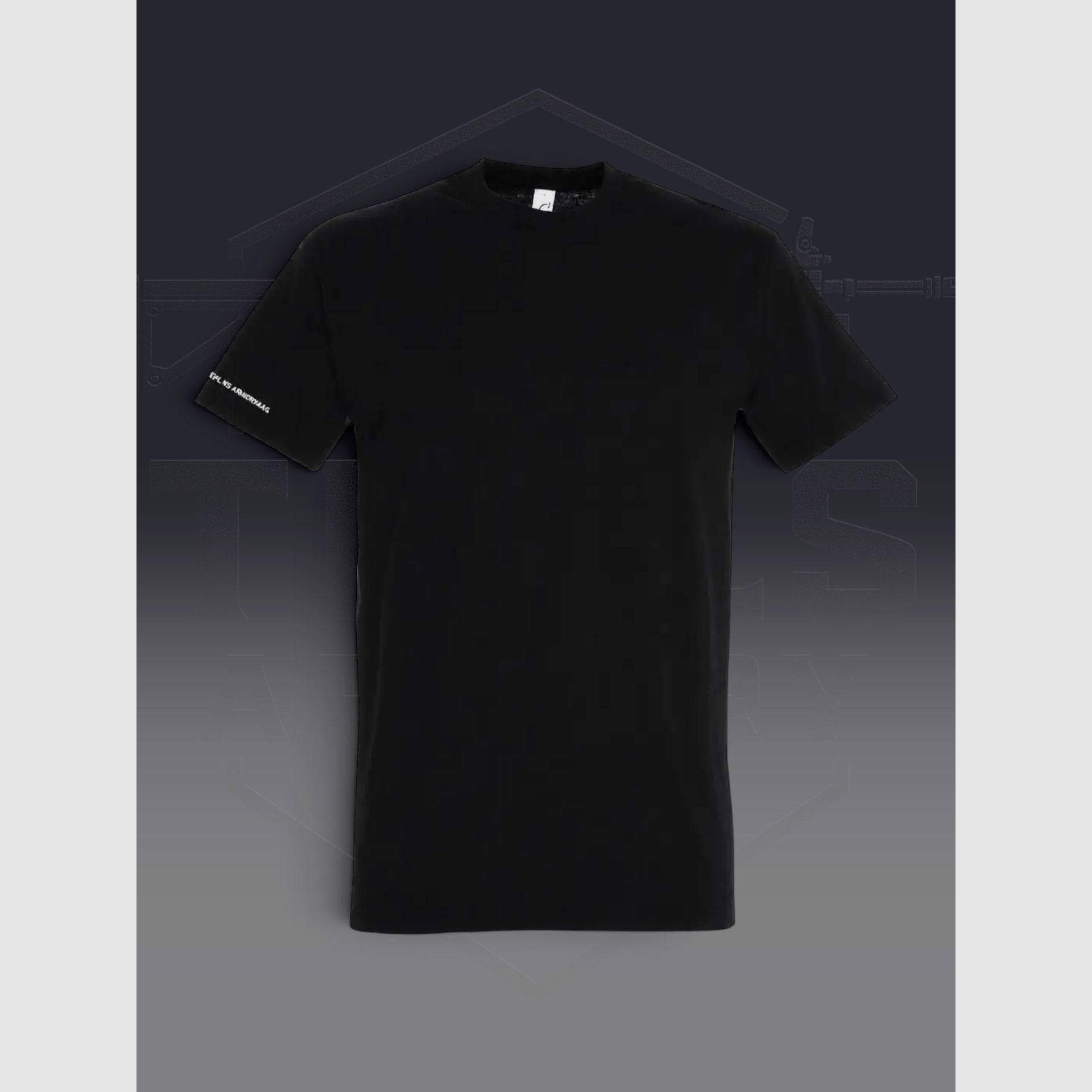 TELLS ARMORY: T-shirt, zwart, afbeelding 2 van 3