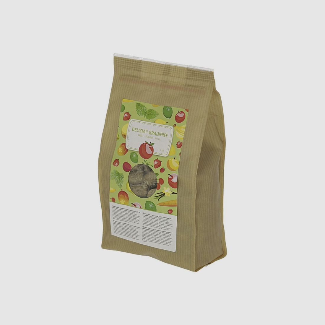 Getreidefreie Pferdeleckerlis KERBL Delizia Apfel 1 kg