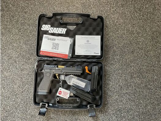 Sig Sauer P320 Spectre Comp. Schwarz/Gold 9mm Luger - Selbstladepistole