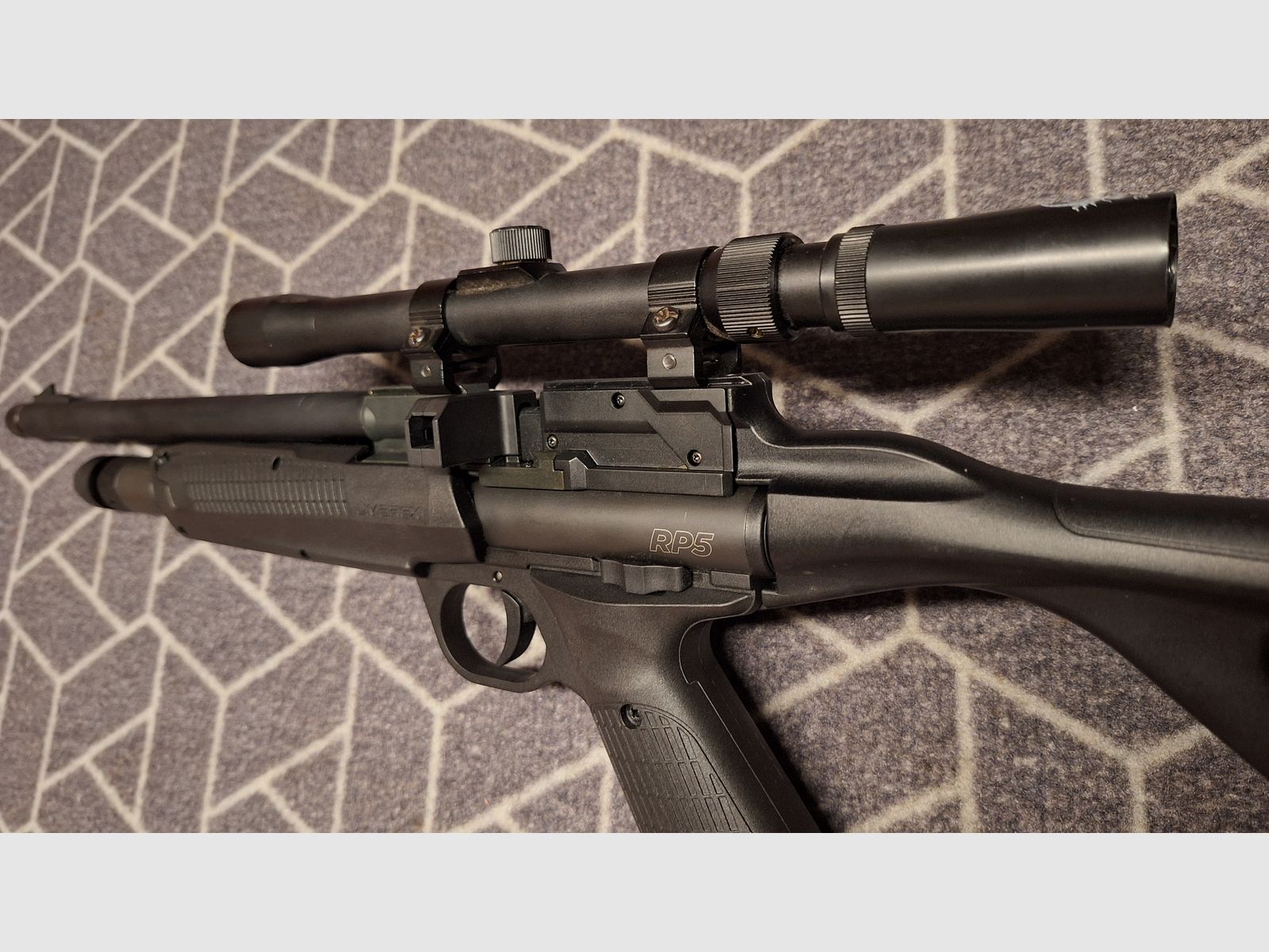 Umarex RP5 5,5 mm CO2 Pump Action Carbine Kit - zeldzaamheid!