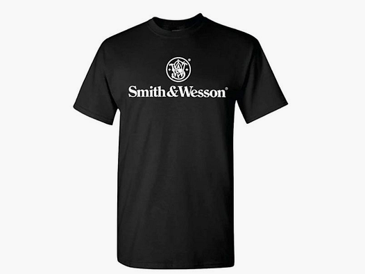 Smith & Wesson Authentic Logo Tee Black