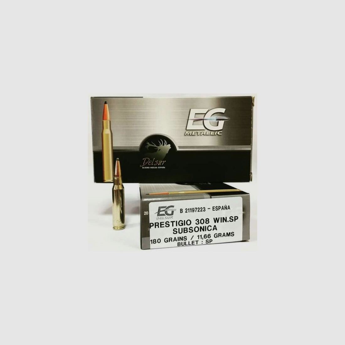 Prestigio 308 Win Subsonico 180 grains SP