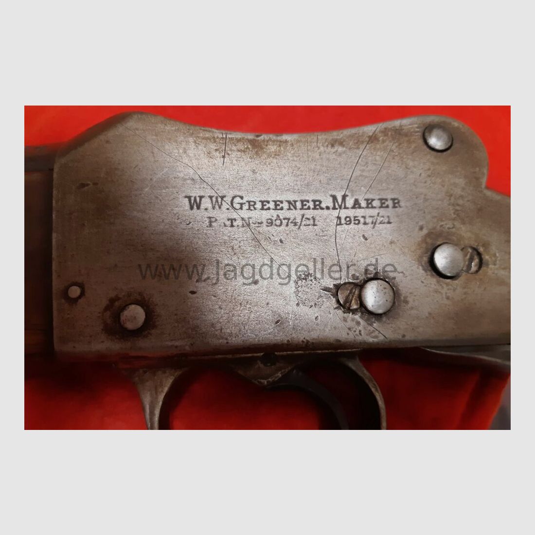 Zielona strzelba policyjna System Martini ewentualnie Kal.14