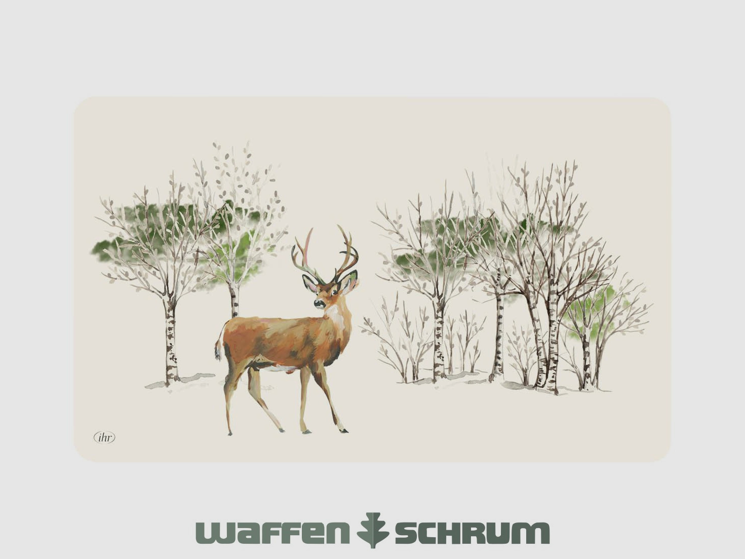 Fritzmann Frühstücksbrettchen Deer