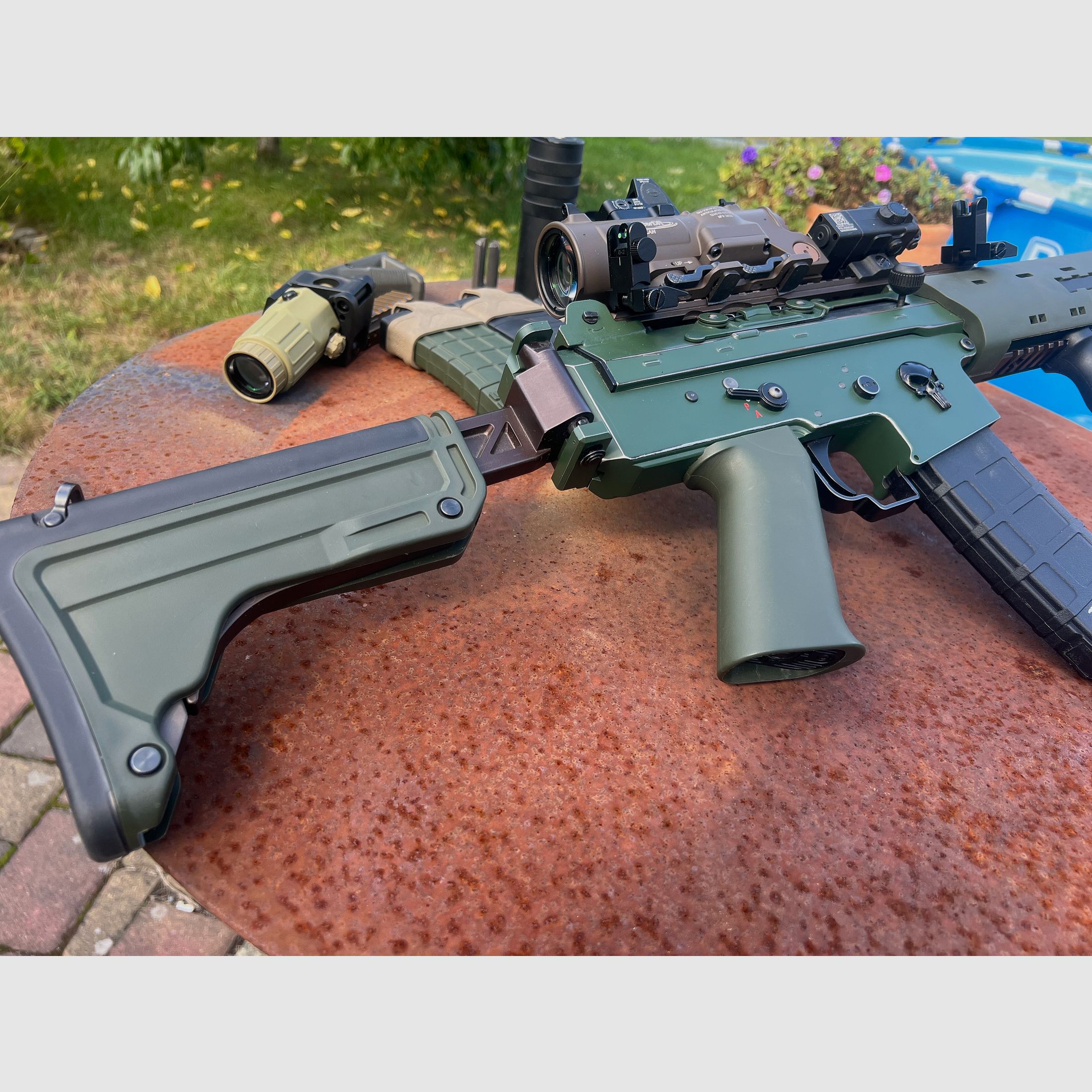 Rarity G&G GK5C (AK5C) with accessories