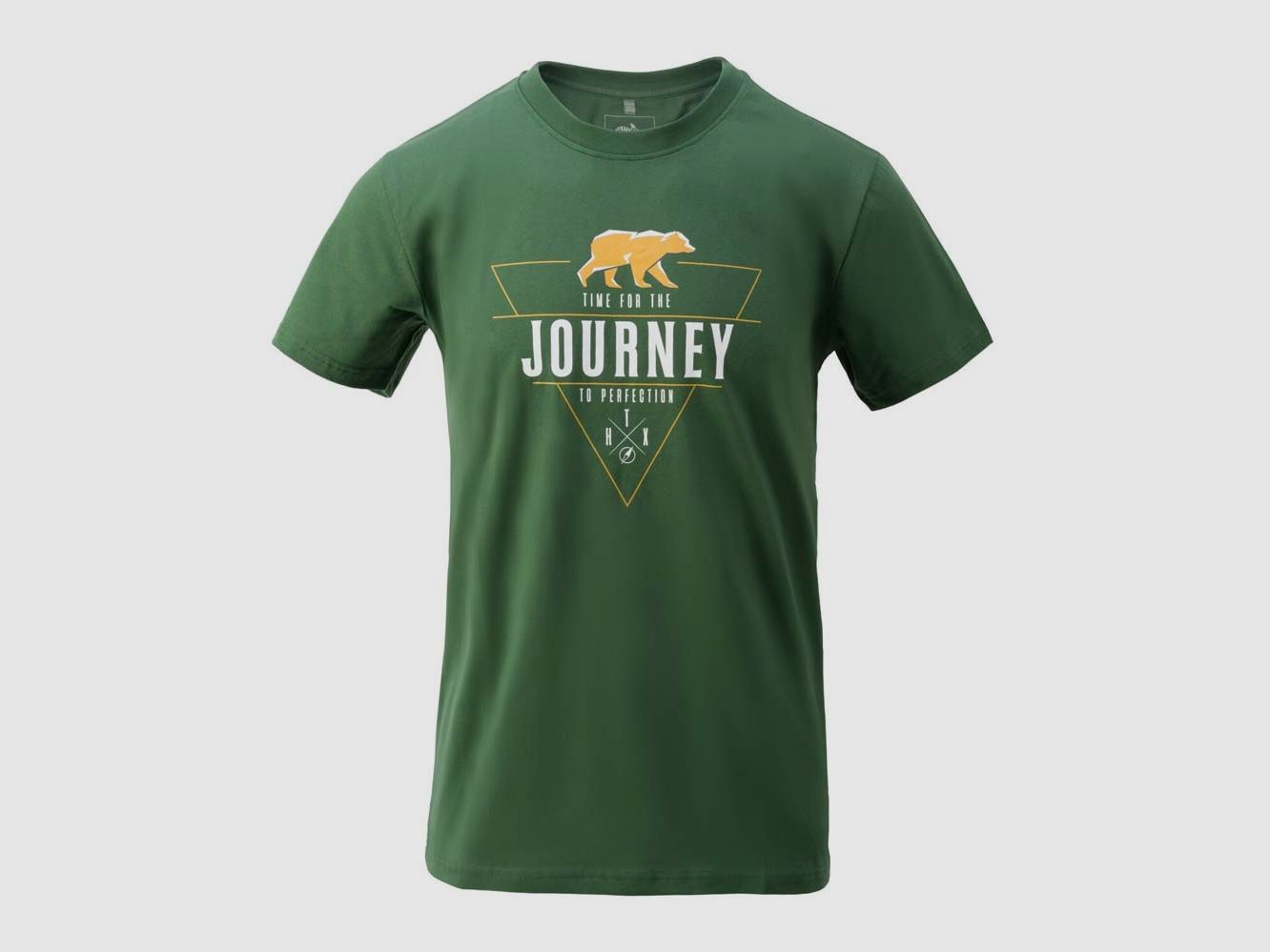 HELIKON-TEX T-SHIRT 'JOURNEY TO PERFECTION' MONSTERA GREEN