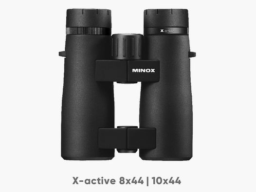 Minox 80407336 Fernglas Xactive 10x44 Neuheit für Reviergang u Outdooraktivität